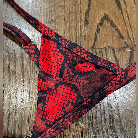 Zaful Women’s Snakeskin Print Bikini - Picture 6 of 9